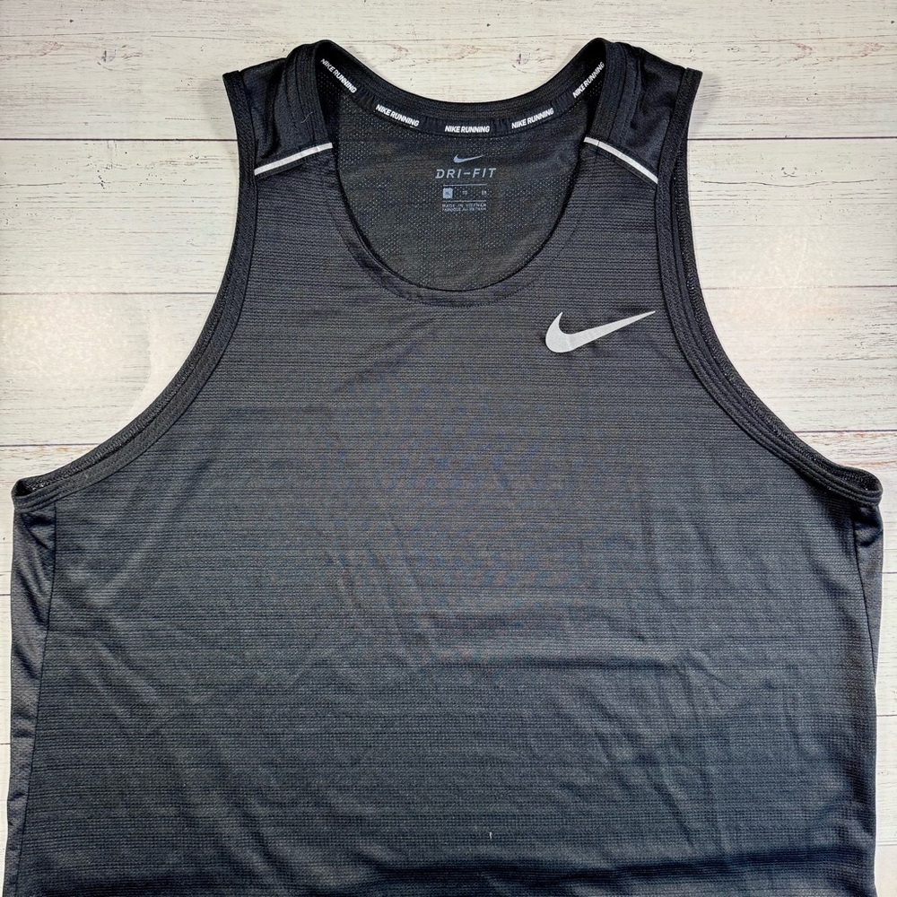 Nike - Dri-Fit Tank Top - Black - Men's X-Large